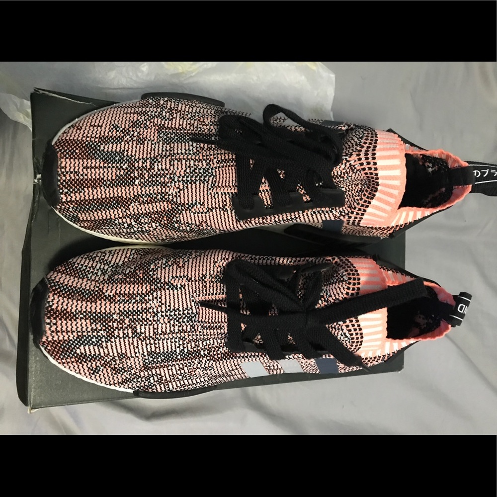 Adidas NMD R1 PK "Sun Glow" aka Pink Glitch Camo